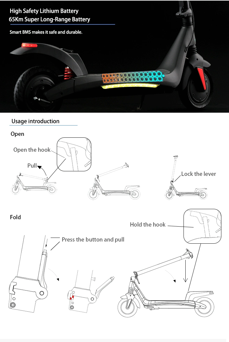 Multiple Colour Innovate Mobility Adult Smart Scooter Electric